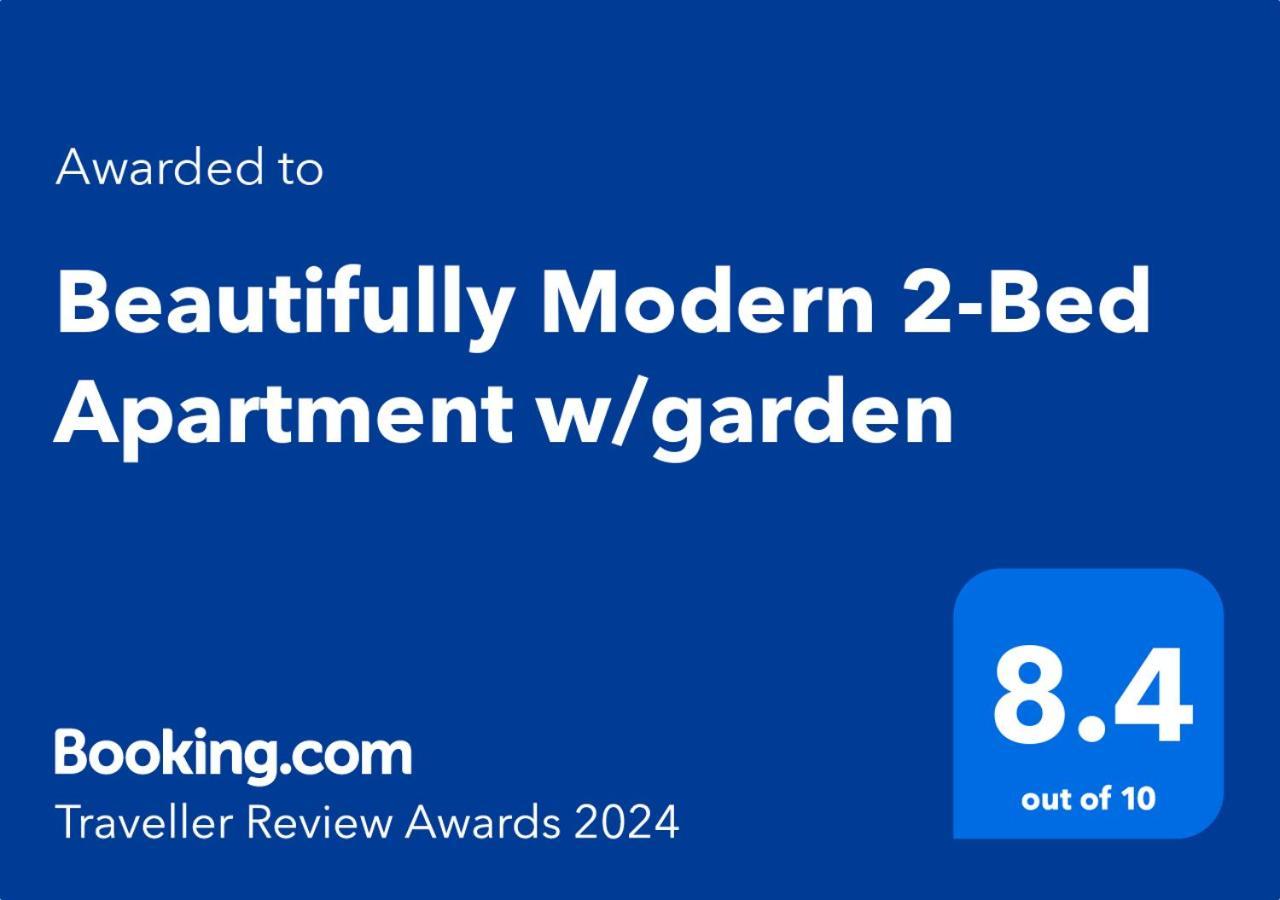 Beautifully Modern 2-Bed Apartment W/Garden Londra Esterno foto